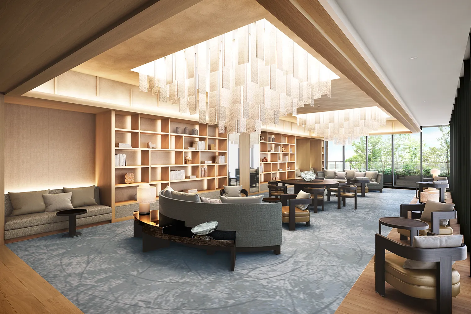 3階オーナーズラウンジ完成予想CG ※5