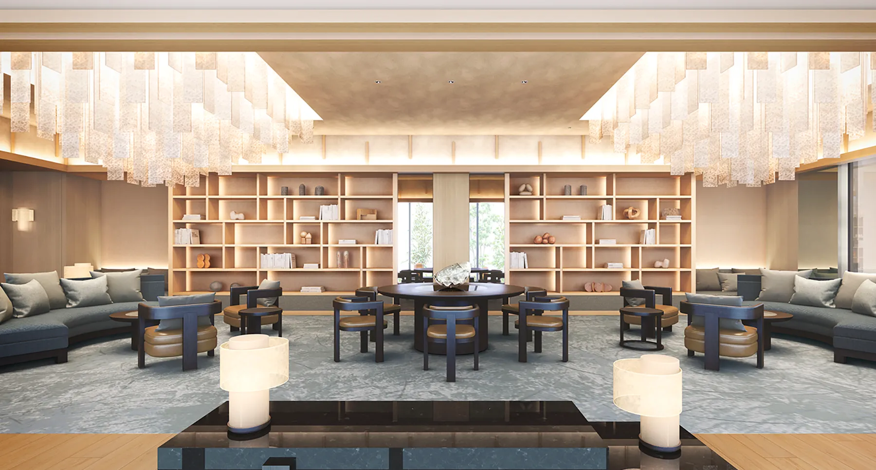 3階オーナーズラウンジ完成予想CG ※6