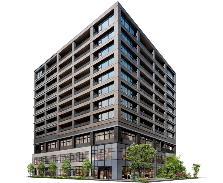 外観完成予想CG ※2