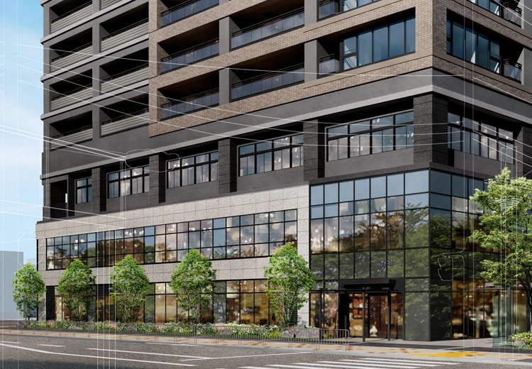 外観完成予想CG ※1