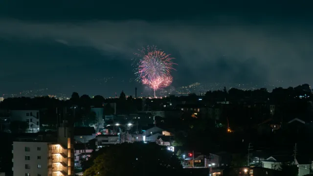 猪名川花火大会を望む西側の景色 ※7