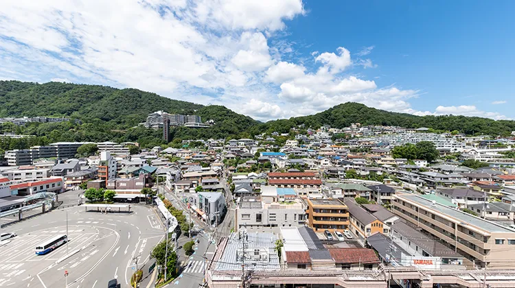 現地11階相当の位置から撮影（2023年8月撮影）