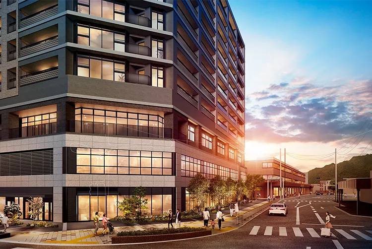 外観完成予想CG ※2